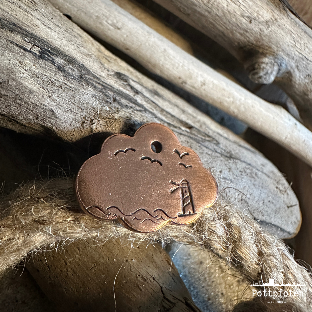 Personalisierte Hundemarke