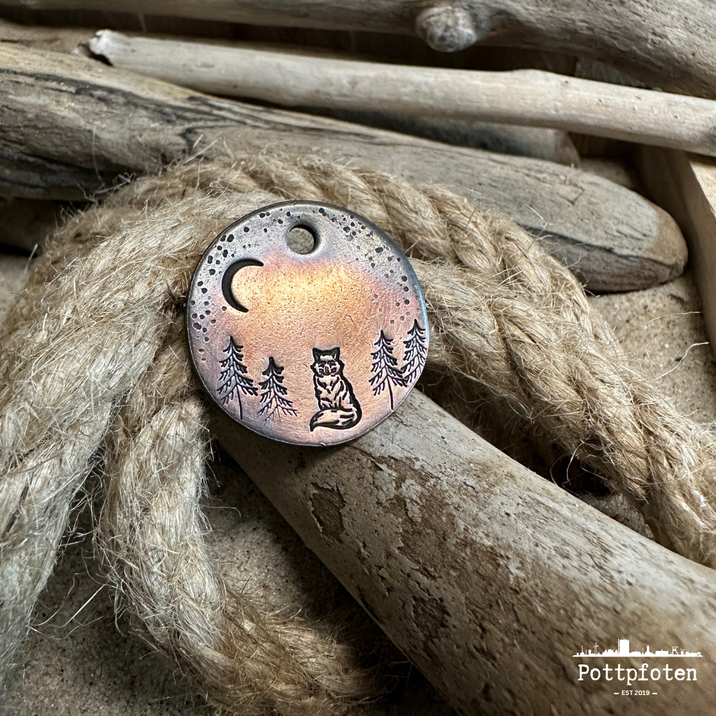 Personalisierte Hundemarke