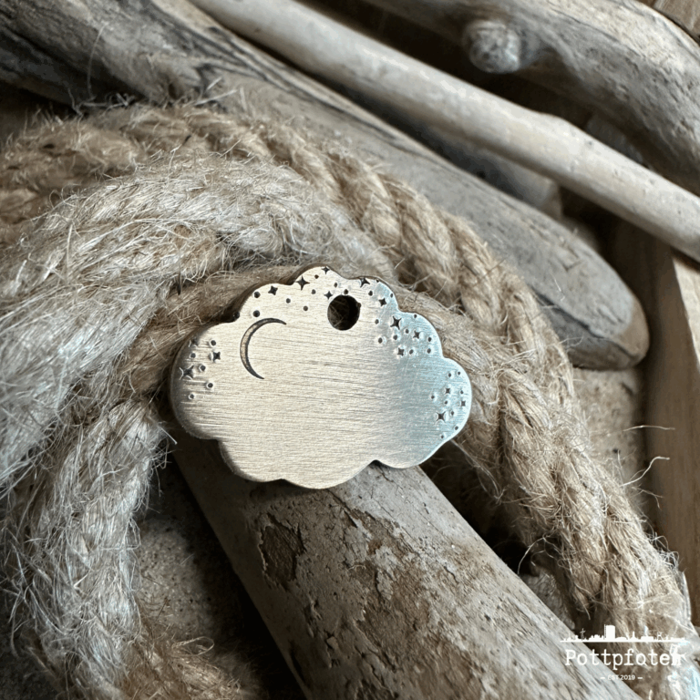 Hundemarke "Little Moon"