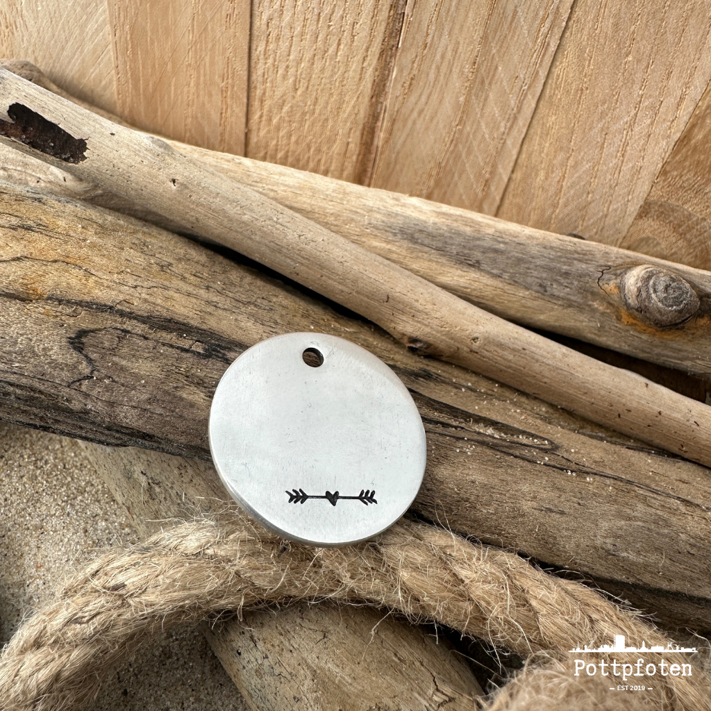 Personalisierte Hundemarke