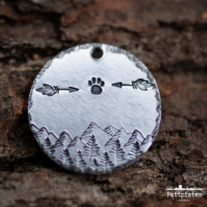 Personalisierte Hundemarke